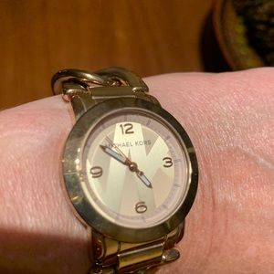 Michael Kors rose gold watch